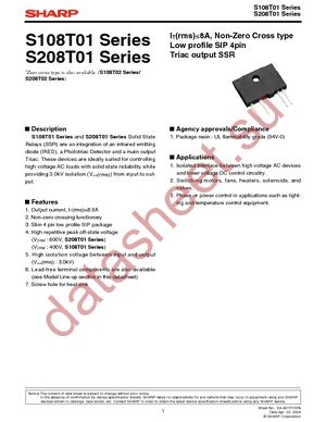 S108T01F datasheet  